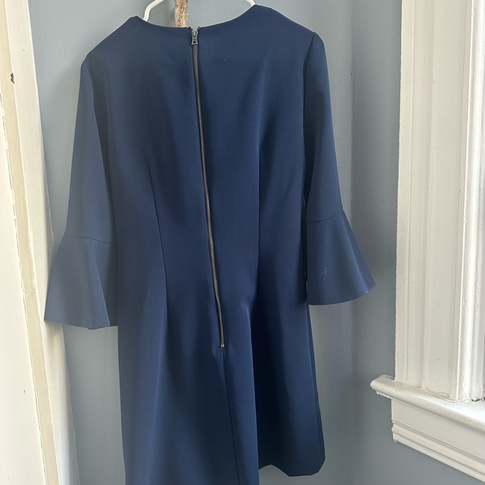 Alice + Olivia navy crew neck mini dress​ - Picture 4 of 4